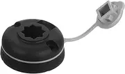 INOOMP Boat Fishing Rod Holder: PVC Fishing Pole Rack Adjustable Support Base Mounting Accessory for Kayak and Inflatable Boats