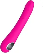 10 Speeds Handheld Portable Quiet Waterproof Bullet Massage Rod Powerful Mini Stick Soft Toys for Women Pleasure, Electric Personal Bullet Setting for Body Relax, Mini Pocket (Red)