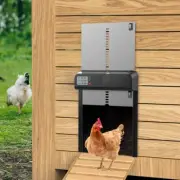 Automatic Chicken Coop Door Opener Timer Function ABS Steel IP44 Waterproof