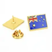 Australian Flag Pin Badge Brooch Australia Day Oz Aussie Enamel Lapel Gift