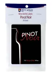 Pinot Noir Wine Labels 30/Pack Varietal Collection