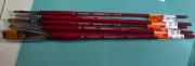 Princeton Velvetouch Series 3900 Long Handle Flat Brush Size 4, 6, 8, 10, 20-New