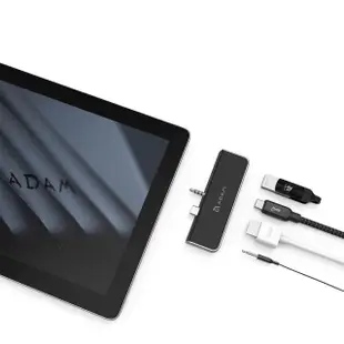 Adam亞果元素 CASA Hub S4 USB−C 四合一 Microsoft Surface Go / Go2集線器