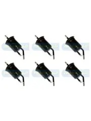 6 x Transgold Fuel Filter fits Kia Rio 1.5 DC 16V (for: Kia)