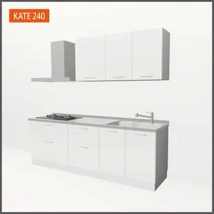 [廚具工廠] KATE系列廚具 鋼琴烤漆門板 德國五金 保固三年