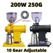 110V 220V Coffee Grinder Maker Machine Home Espresso Latte Cappuccino Barista