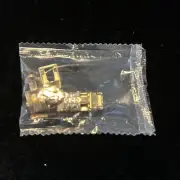 shoe lace lock Gold With Bling