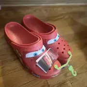 Crocs Classic Clog Lightning McQueen LIGHTS UP Men's Size 9 Brand New