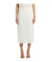 Zipper skirt IT38 White