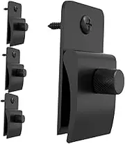 4pcs Wall Clip Hanging Clips Quilt Clips Tapestry Clips Quilt Hangers Clothes Hanging Hook Rack Clothes Rack Rugs Wall Blanket Holder Plastic Wall Hangers Rug Hooks Black