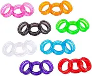 Silicone Scissor Finger Rings for Dog Grooming Hair Styling 24pcs Set Insert Rings for Scissors Easy to Use Comfortable