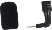 Angoily Miniature Cellphone Microphone .5mm Wireless Microphone for Mic Singing Recording