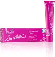 Fair and White So White Skin Perfector Cream – 1.7 fl oz / 50ml – Brightening Face Cream for All Skin Types, Formulated to Remove Dark Spots & Wrinkles