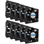 10Pc 6000 RPM Cooling Fan For Bitmain Antminer S19 L3+ S17 Pro S19 Pro S19j S19j