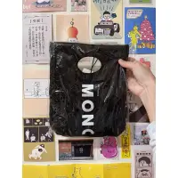 在飛比找蝦皮購物優惠-（全新）Tombow Mono 蜻蜓牌 經典帆布手提袋 黑色