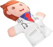 UPKOCH Interactive Doctor Finger Puppet for Performance Prop for Family Storytelling Creative Playtime and Early Learning Activities