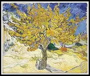 Colorful DIY Paint by Numbers for Adults Beginner Kids Oil Canvas Painting Kits Easy Drawing Paintwork with Brushes Acrylic Pigment,Home Wall Decor — Mulberry Tree The