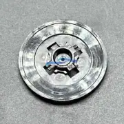 2pcs flywheel pulley for cassette deck audio player tape recorder