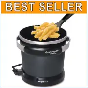 6-Cup Capacity GranPappy Deep Fryer - Effortless Cooking with Safety Features