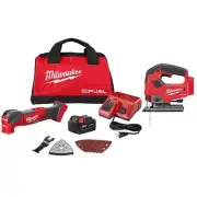 Milwaukee Oscillating Tool 18V Li-Ion Cordless MultiTool Kit+Bit+Bag+Fuel Jigsaw