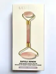Ulta Beauty Pink Rose Quartz Facial Roller, Face Massage Beauty Tool, New