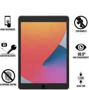 Nuglas Screen Protector Tempered Glass Protection iPad 10.2 iPad 9th/8th/7th Gen 2021