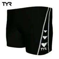 在飛比找蝦皮購物優惠-男用四角黑色訓練款泳褲 Logo Boxer 美國TYR 台