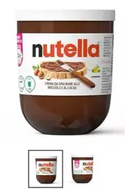 Nutella Ferrero 220g in Glass Imported From Italy