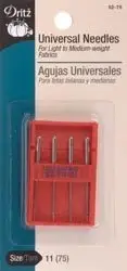 Dritz Universal Point Machine Needles 14/90 4pkg Lot of 2 Pkgs