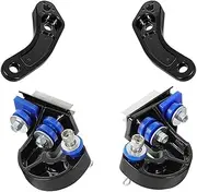 M134708R & M134708L Lower Hood Pivot Kit & Hood Hinge Pivot Bolt Kit & Hood Hinge Pivot Bushing Bracket Kit Fit for Peterbilt 377 378 379;13-04708R, 13-04708L, 13-04154, 13-04164