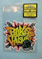 Bakugo My Hero Academia Sticker B-SIDE LABEL Made Japan UV & water resistant