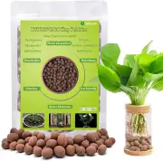 Halatool 18 LB Organic Clay Pebbles 4Mm-16Mm Leca for Plants 100% Natural Hydrot