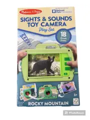 NWT- Melissa & Doug Rocky Mountain Sights & Sounds Toy Camera Play Set