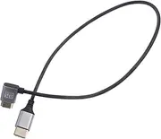 Totority Ngled Monitor Connector 8k Video Cable for Tvs Laptops Male to Male Cord Tv Adapter High Speed Data Transfer No Drivers