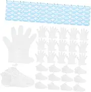 Healvian Foot Mask Hand Mask Set Moisturizing Disposable Foot Hand Gloves Foot Care Hand Care Foot Therapy