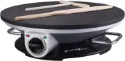 Versatile 13-Inch Non-Stick Pancake & Crepe Maker with Temperature Control