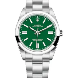 ROLEX 勞力士 124300 新款 OYSTER PERPETUAL 勞力士經典綠色 41mm