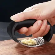 Garlic Masher Manual Press Stainless Steel Kitchen Crusher Squeezer Tool Mincer