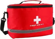 Cylinder Shape First Aid Bag Handheld Emergency Bag with Random Shoulder Strap Color Essential Outdoor Accessories for Travel and Survival Kits