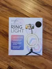 Darta 8' Studio LED Ring Light Tri-Pod stand for Mobile Phones (New) 3 Colors 10