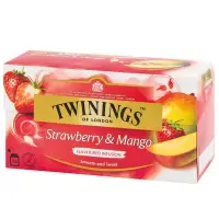 在飛比找iOPEN Mall優惠-唐寧茶【Twinings】草莓芒果茶(2gx25入茶包)