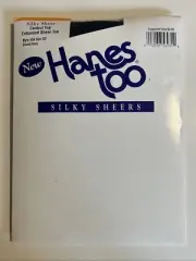 Hanes Too, Size CD, Silky Sheer, Control Top, Enhanced Sheer Toe, Classic Navy