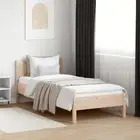 vidaXL Bed Frame without Mattress 90x190 cm Solid Wood Pine