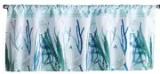 1 Fabric Printed Window Valance (18"x60")(no tiers) SEALIFE, OCEAN REEF, LK