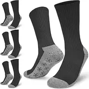 [srclo] Football Socks 3 Pairs Non-Slip Football Socks Sizes 39-46 Football Socks for Men Women Children Non-Slip Grip Socks Football Sports Socks Breathable