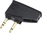 VGOL 3.5mm Airplane Headphone Adapter Compatible with QuietComfort 2 QC3 QC15 QC25 QC35 Compatible with SoundLink AE2 AE2W Devices Gold Plated 3.5mm Jack