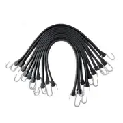 Roblock 21" Rubber Tarp Straps With 150% Max Stretch, 100% Epdm Bungee