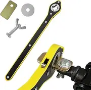 Suvnie Car Jack Ratchet Wrench, 360° Swivel Labor-Saving Scissor Jack Wrench, Jack Lift Speed Handle Tool with Forward and Reversal Knob, Universal Car Accessories
