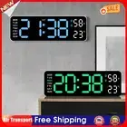 Large Digital Wall Clock Temperature Date Week Display for Home Bedroom Decor AU