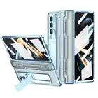 For Samsung Galaxy Z Fold6 Fold5 Fold4 Fold3 Screen Protector Stand Hinge Case